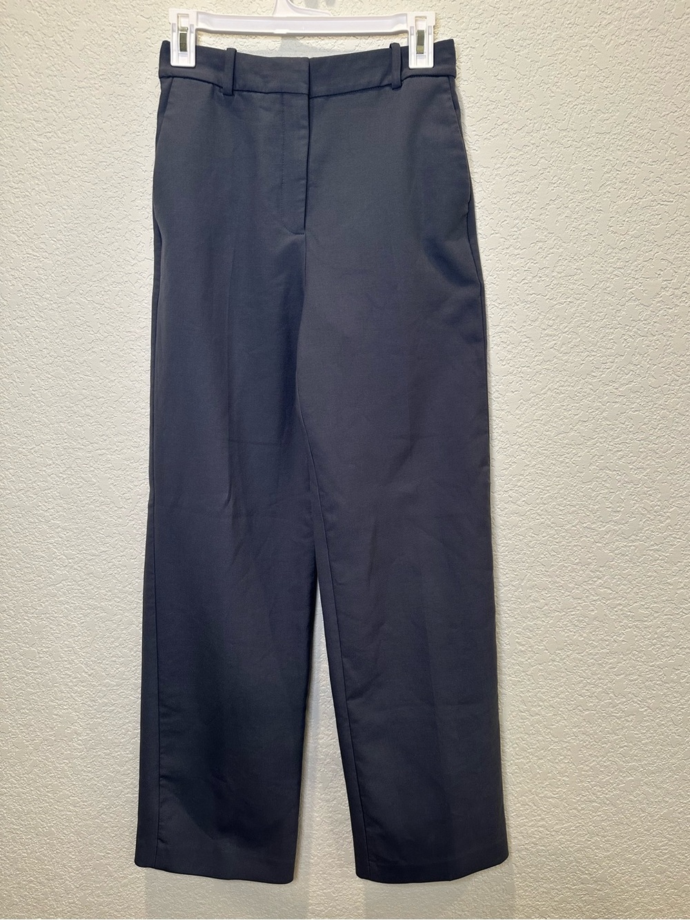 Aritzia Babaton Agency Pant Charcoal High Rise Trouser Size 4